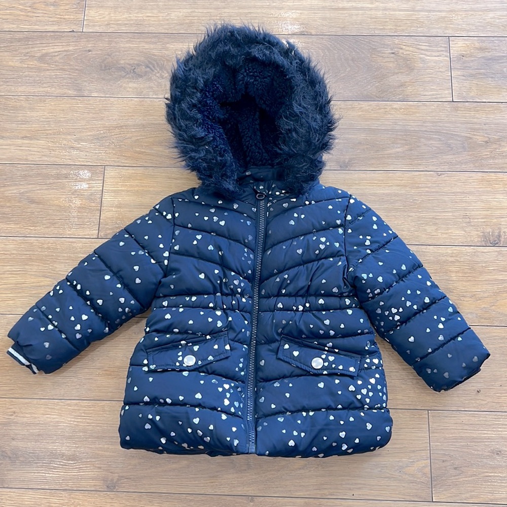 george 12-18m winter puffer jacket